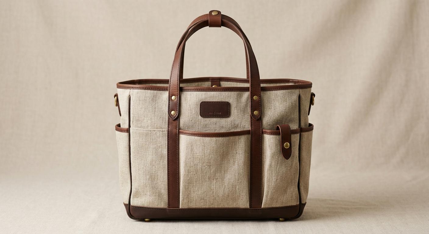 Linen Utility Tote